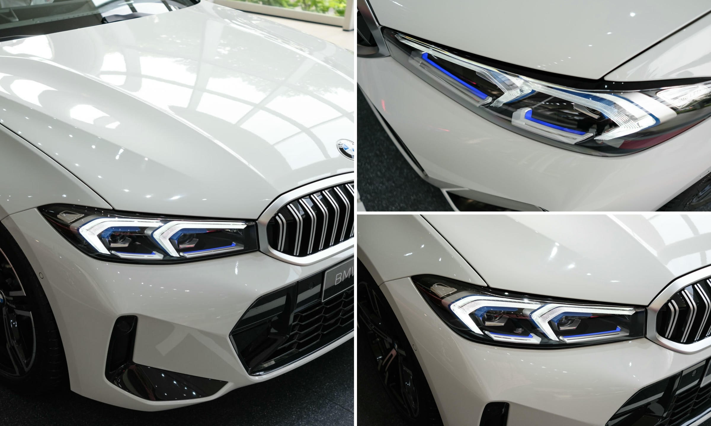 Cụm đèn BMW 330i M Sport LCI sử dụng đèn LED Matrix thông minh