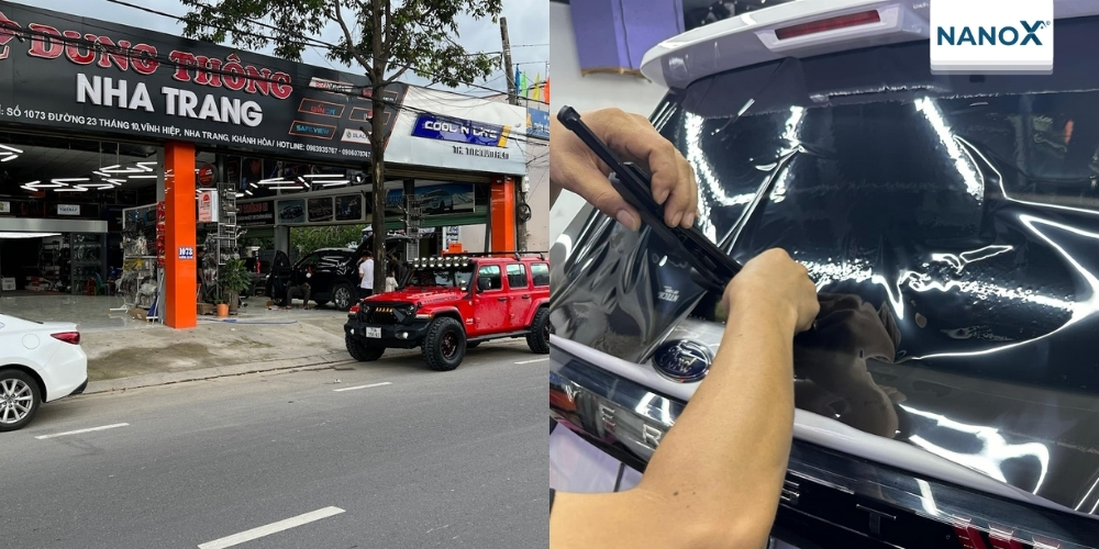 địa chỉ dán phim cách nhiệt ô tô Nha Trang - Khánh Hòa uy tín