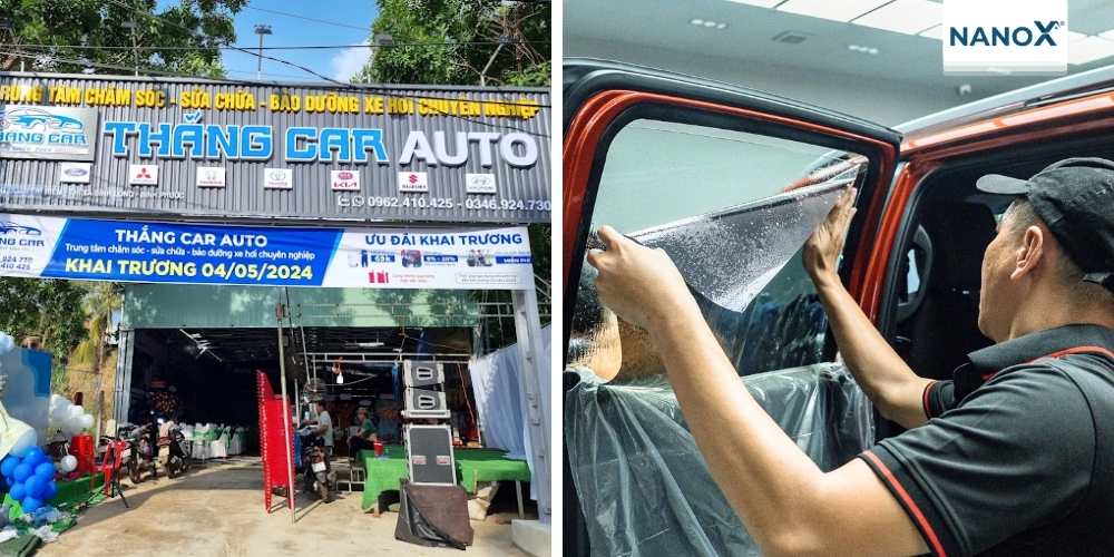 Thắng Car Auto là điểm đến đáng tin cậy cho những chủ xe tìm kiếm dịch vụ dán phim cách nhiệt