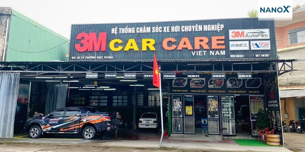 3M Car Care địa chỉ dán phim cách nhiệt uy tín