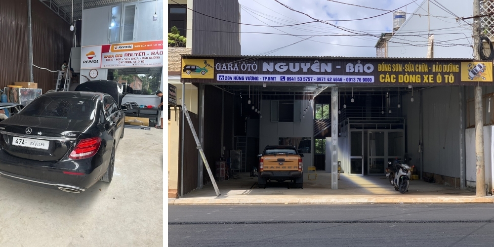 Garage Nguyên Bảo - Địa chỉ dán phim cách nhiệt Đắk Lắk uy tín