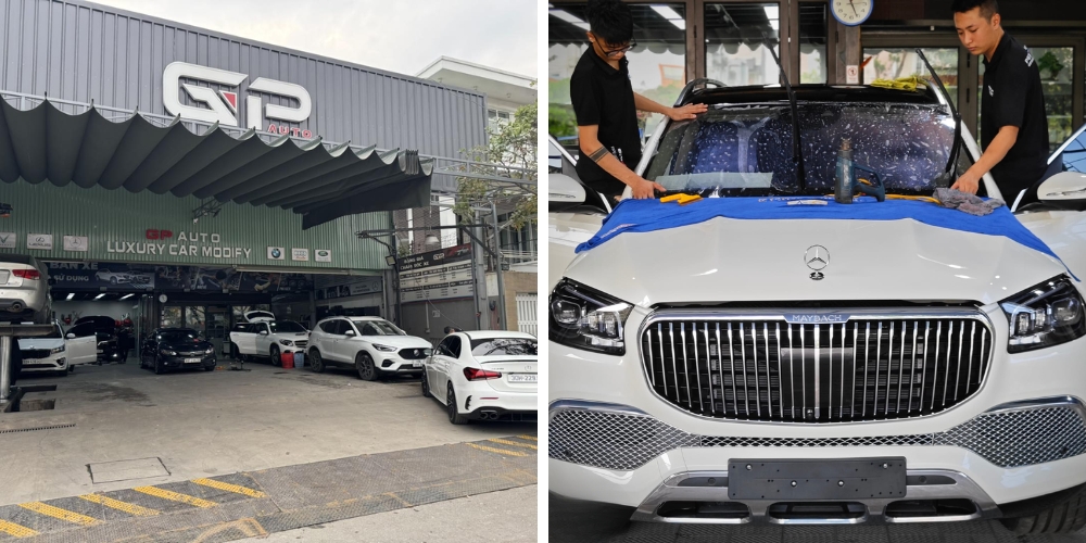 GP Auto Detailing sở hữu quy trình chăm sóc xe chuyên nghiệp